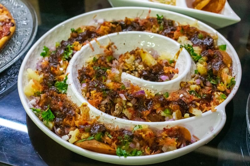 Aloo Tikki Chaat