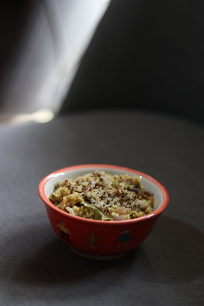 Quinoa Paneer Bowl