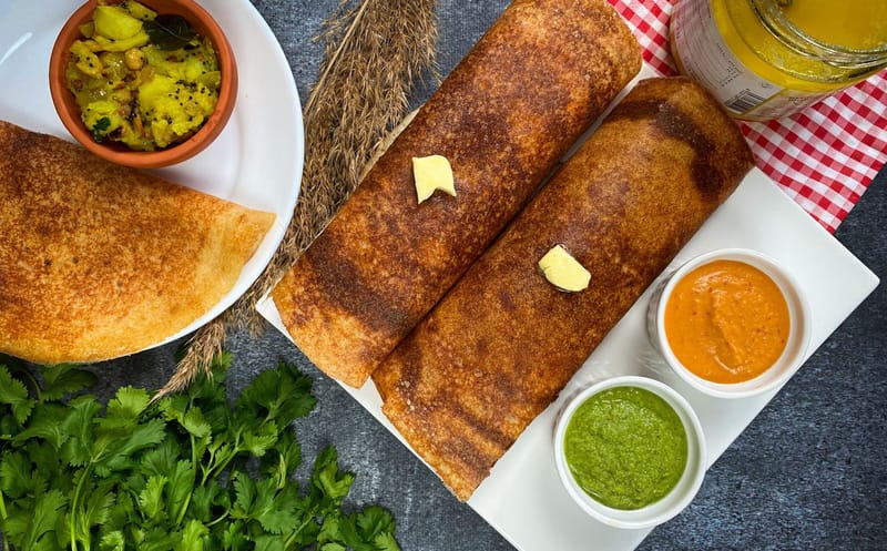 Rava Onion Dosa
